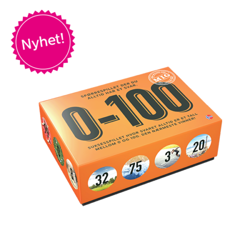 0-100 Oransje Norsk